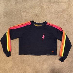 Aviator Nation Crop Sweatshirt XS